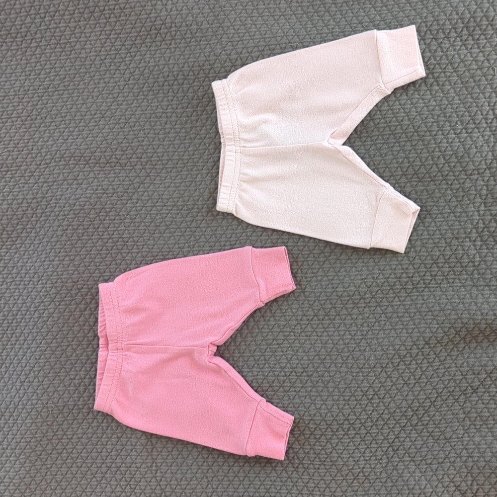 Simple Joys by Carter's Pink Newborn Pants 2 Pack